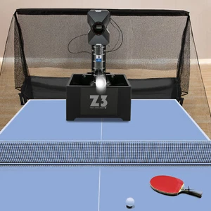 Robot da Ping Pong Professionale-Allenatore-Lancia Macchina Pong Automatico con Rete - Foto 1 di 24