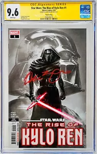 CGC Signature Series 9.6 Star Wars: The Rise of Kylo Ren #1 Adam Driver Auto - Picture 1 of 1