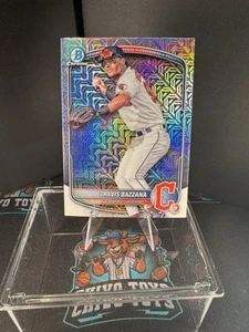2025 BOWMAN CHROME PROSPECTS TRAVIS BAZZANA MEGA BOX MOJO REFRACTOR #BCP-13 - Picture 1 of 2