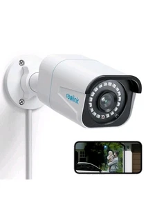 Cámara de vigilancia Reolink RLC-1010A 10MP inteligente CCTV PoE exterior IR visión nocturna - Imagen 1 de 1