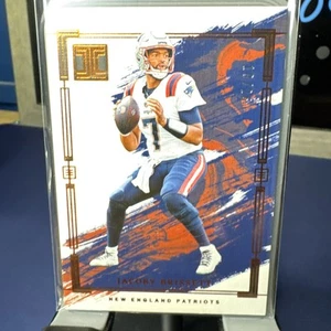 2024 Panini Impeccable #47 Jacoby Brissett New England Patriots Bronze /25 - Picture 1 of 10