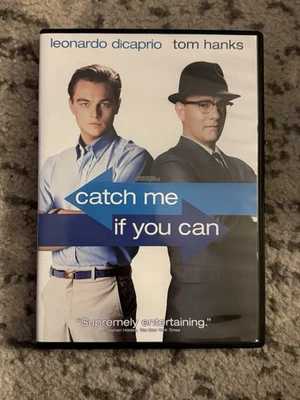 Catch Me If You Can Leonardo Di Caprio Tom Hanks a Stephen Spielberg Film DVD - Image 1 of 2