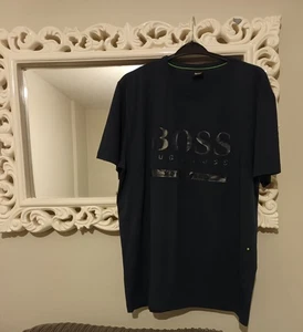 Herren Neu Hugo Boss Dark Navy Top Größe XXL - Bild 1 von 6