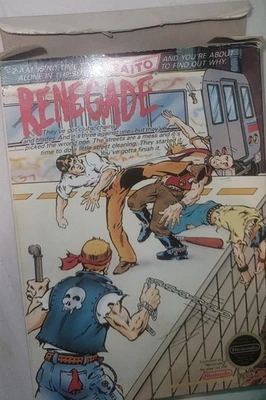 Renegade (Nintendo Entertainment System, 1987 Game, Box, and Manual - Image 1 of 4