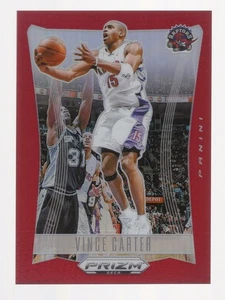 VINCE CARTER 2023-24 PANINI PRIZM DECA RED PRIZM #104/199 **RAPTORS** #32 - Picture 1 of 2