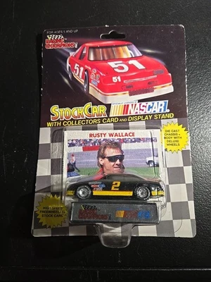 Racing Champions Stock Car & Collectors Card - Rusty Wallace #2 - Image 1 of 3