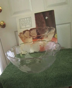 Ciotola 12" Casandra Fifth Avenue Crystal Ltd nuova con scatola - Foto 1 di 5