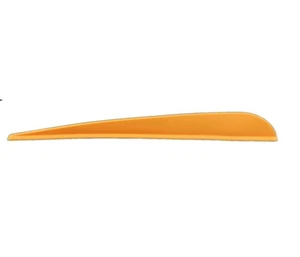 100 Pack 4.5 Inch Archery Arrow Vanes: Fluorescent Orange * Please Read* - Picture 1 of 3