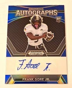 2024 Prizm Draft Pick Signatures Blue #FGJ Frank Gore Jr Rc Auto #12/149 - Picture 1 of 3