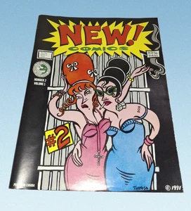 NEU! Comics #2 (1991) Tweedleyin Tweedleyang Prod. CANADA Mature Reader. - Bild 1 von 5