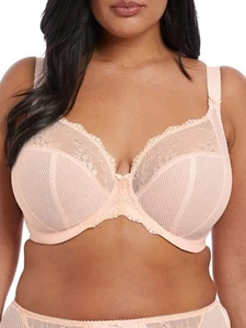 Elomi Charley BH Stretch Tauch-BHs niedrige Mitte seitlich gebunden J-Haken-Dessous - Bild 1 von 19