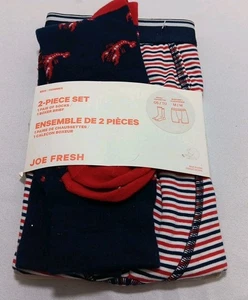 Joe Fresh ~ Boxershorts & Socken ~ 2-teiliges Set ~ Hummer und Streifen ~ Herren Größe M - Bild 1 von 2