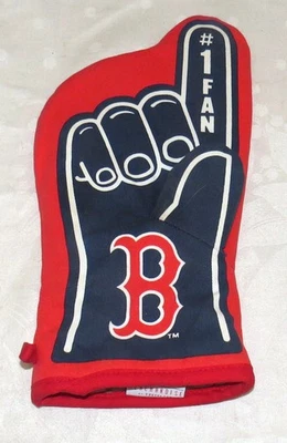 Boston Red Socks #1 Guante de dedo de ventilador - Guante de horno Foto 1 de 2