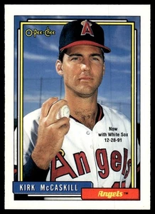 1992 O-Pee-Chee Kirk McCaskill Chicago White Sox #301 - Picture 1 of 2