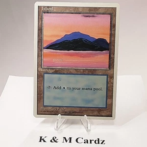 MTG - 4th Edition - Island - Common - Near Mint - Picture 1 of 5
