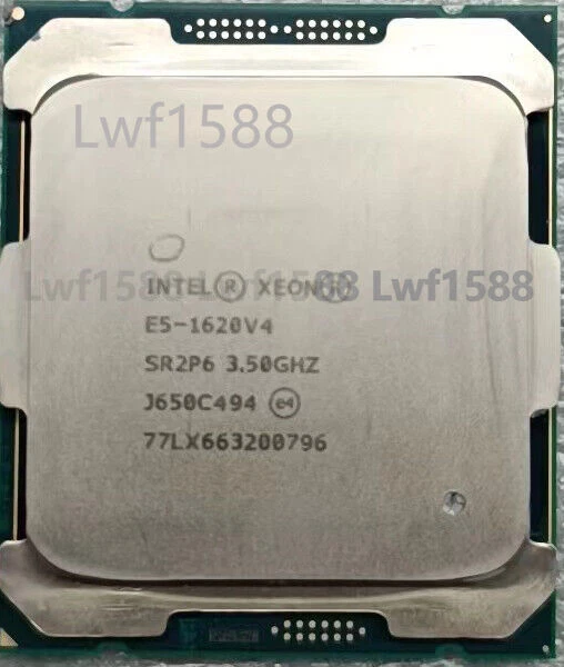 Intel Xeon E5-1620 V4 3.5GHz quad-core  Socket 2011-3 SR2P6 CPU processor 1620v4 - Image 1 of 1
