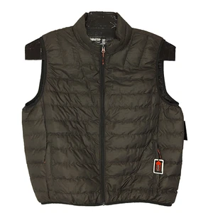 Hawke Co Sport Performance Down Puffer Vest XL Dark Gray Packable Full Zip NWT - Picture 1 of 15