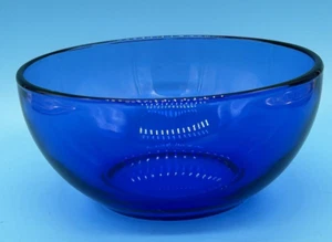Cobalt Blue 6" Cereal, Soup Bowl: Hecho en Mexico - Picture 1 of 3