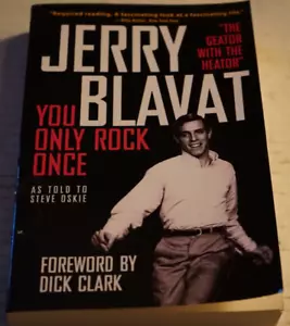 Jerry Blavat You Only Rock Once Autographed Soft Back Book - Picture 1 of 4