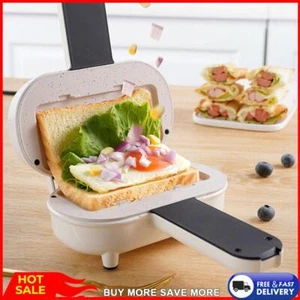 Sandwich Maker Mini Baking Pan Double Sided Bread Hot Dog Toaster for Breakfast - Picture 1 of 11