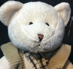 Schatztruhe Spielzeug Teddybär beige Stofftier Sommerkleid 12 Zoll Etikett - Bild 1 von 9