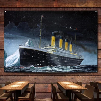 Tirpitz Battleship Printed Artwork Flag Warship Military Art Poster For Wall 1 - Image 1 of 4