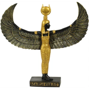Dekofigur Indoor - Isis stehend - Ägypten Figur Deko Göttin Skulptur - Bild 1 von 1