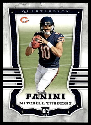 Mitchell Trubisky 2017 Panini Rookie Card  #101 - Image 1 of 2