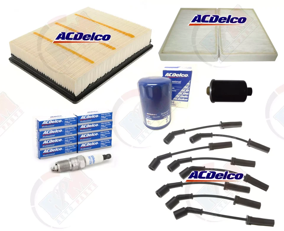 ACDelco Tune up Filter Kit 3pc for 2014-2018 Chevrolet Silverado GMC Sierra V8