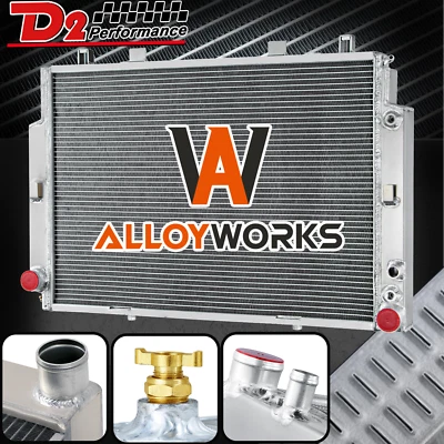 2 Row Radiator Fits 1992-1999 MERCEDES-BENZ SL CLASS W140 600 SEL S 400 420 500 Foto 1 de 4