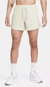 Nike Hombres Stride 5” Corto para Correr Talla Mediana Verde DM4755 371 - Imagen 1 de 5