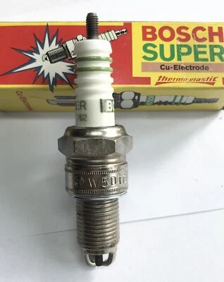 4x Bosch W5DTC Zündkerze Super 0241245070 passend für AUDI SEAT VW spark plug - Imagen 1 de 4