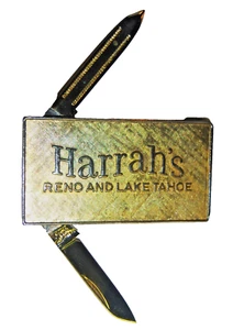 Harrah's Reno Lake Tahoe Money Clip - Picture 1 of 4
