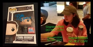 Bella Ramsey signiert Lyanna Mormont Funko Games of Thrones BAS The Last of Us - Bild 1 von 7