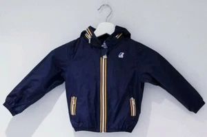 boy's K-WAY philippe-plus 2-in-1 hidden travel hoodie windbreaker jacket $165 4 - Picture 1 of 10