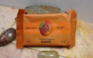 The Body Shop Mango Soap Bath and Body Bar 3.5 oz ~ 100 g NIP Discontinued Scent - Picture 1 of 2