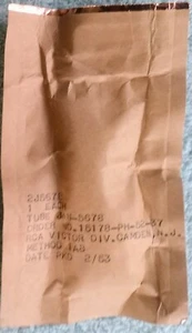 Selten Subminiatur Elektronenröhre Fa RAYTHEON - Typ JAN-CRP 5678/HF Pentode/NOS - Bild 1 von 3