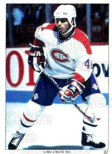 1991 Montreal Canadiens Panini Team Stickers #7 JJ Daigneault - Picture 1 of 1