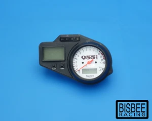 TRIUMPH OEM 01-04 DAYTONA 955i 2-SIDE SWINGARM SPEEDOMETER TACH GAUGE CLUSTER - Picture 1 of 6