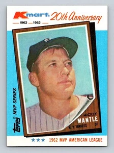 1982 Topps Kmart 20th Anniversary Fill your Set PICK Your Card: - Picture 1 of 88