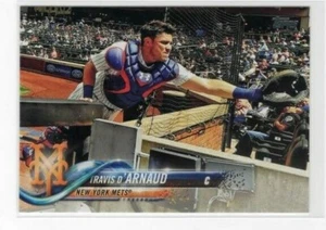 Travis D'Arnaud 2018 Topps Series 1 Baseball Base Common #91 New York Mets - Picture 1 of 1