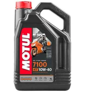 104092 4 LITRI OLIO MOTUL 7100 4T 10W40 100% SINTETICO PER MOTORI 4T - Foto 1 di 3