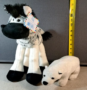 Adventure Planet Plush Polar Bear & Princess Toys Zebra Bumpkins #3556L296 - Picture 1 of 12