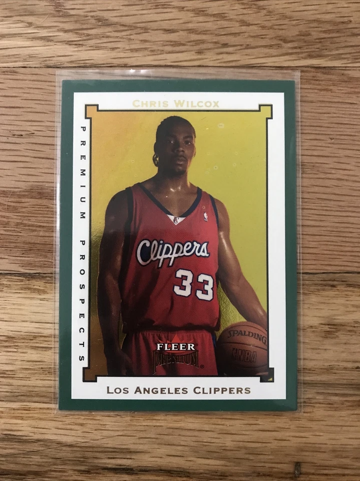 Баскетбольная карточка 2002–03 Fleer Premium Emerald Clippers No118 Крис Уилкокс /300 - Изображение 1 из 2