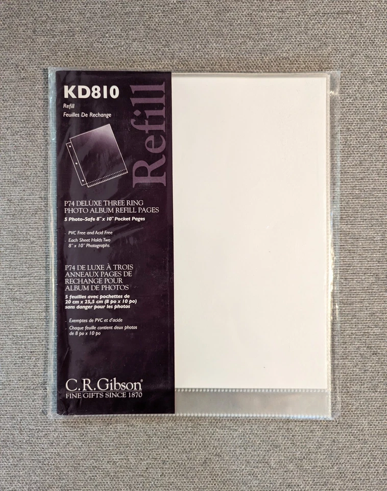 Repuesto álbum de fotos C. R. Gibson KD810 Foto 1 de 1
