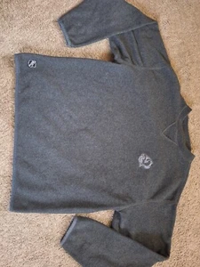 Vintage Buffalo Sabres Goat Head CCM Crewneck Sweatshirt Size L Fleece Style - Picture 1 of 7