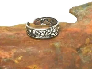ANILLO DEDO DEL PIE AJUSTABLE Plata de Ley 925 - Caja de Regalo - Imagen 1 de 4