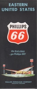 Mappa stradale Phillips 66 1964: Stati Uniti orientali NOS - Foto 1 di 1