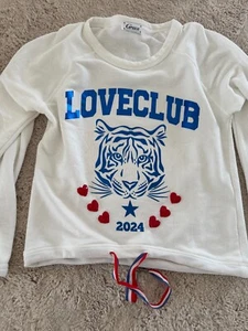 Grace Fashion Sweatshirt weiß mit Tigerkopf ***NEU*** - Bild 1 von 3
