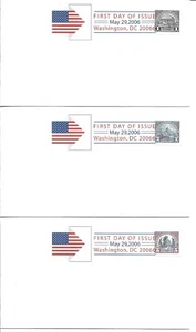 2006 FDC, $1.00, 2.00,5.00, WORLD PHILATELIC EXHIBITION - Picture 1 of 1
